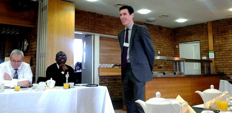 Terry Maylin from TM Law talks to members about Debt Recovery