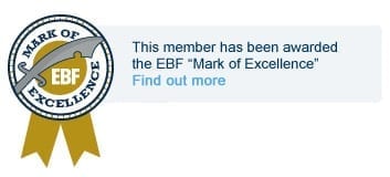 This Member Has Been Awarded The Ebf Mark Of Excellence